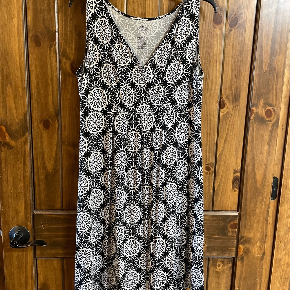 St John’s Bay Knit Sleeveless Dress Size Large